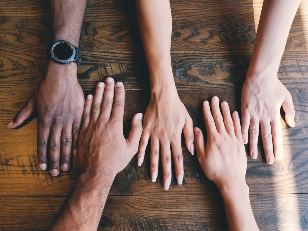 Diversity hands