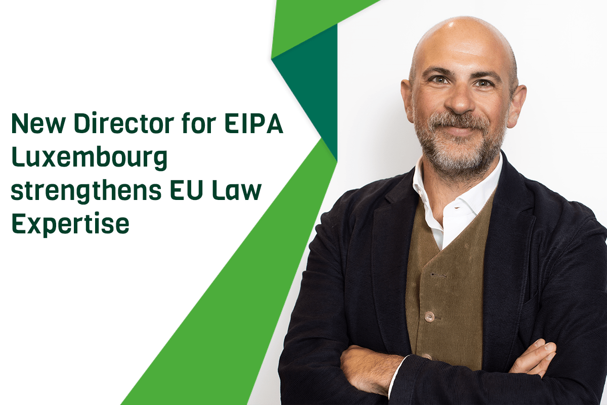 news item visual new director luxembourg eipa claudio matera