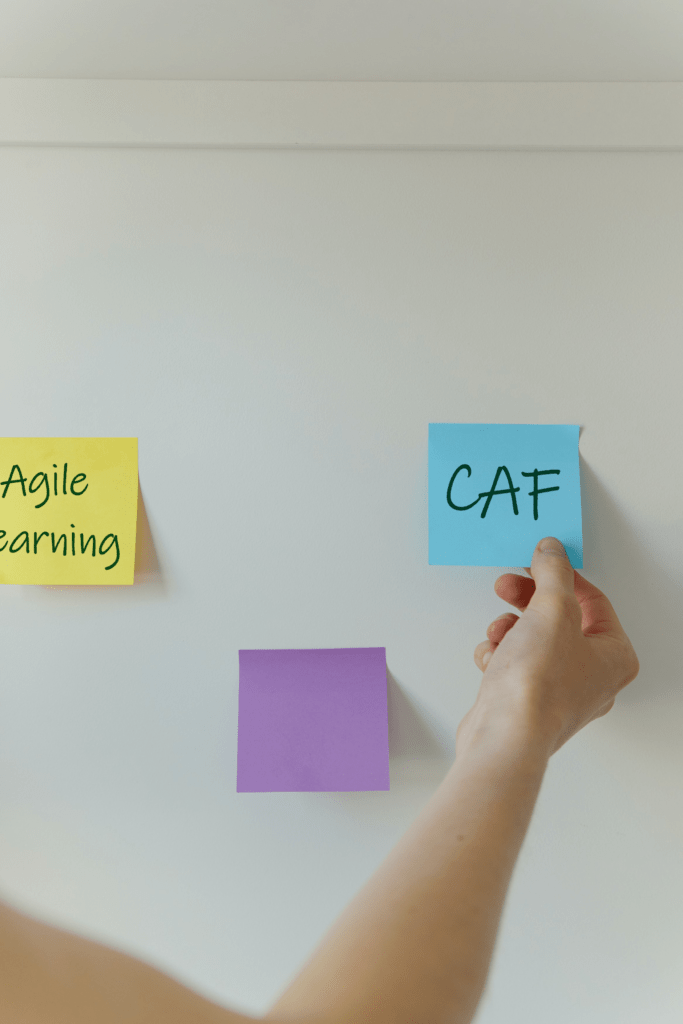 CAF agile learning header